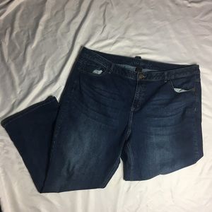 Lane Bryant Mid Rise Boot Cut Jeans